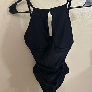 Black One Piece Swimsuit